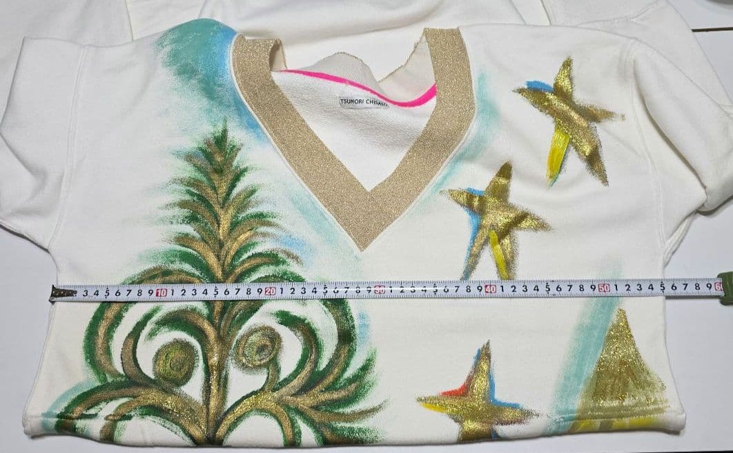 [希少]　TSUMORI CHISATO ヤシの木　スウェットワンピース