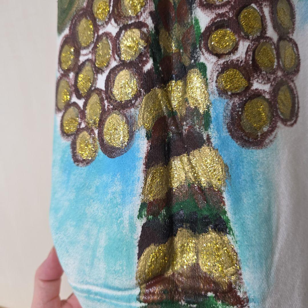 [希少]　TSUMORI CHISATO ヤシの木　スウェットワンピース