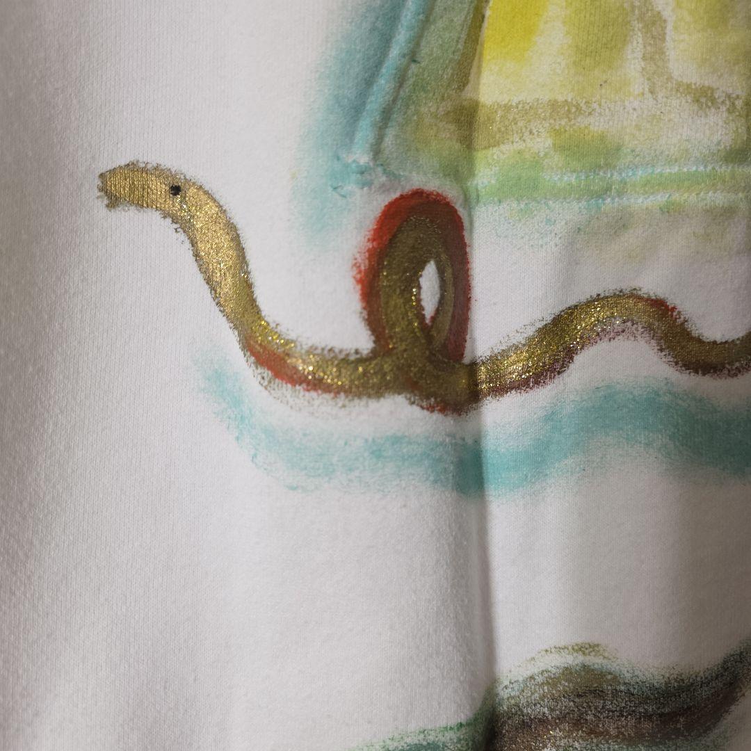 [希少]　TSUMORI CHISATO ヤシの木　スウェットワンピース