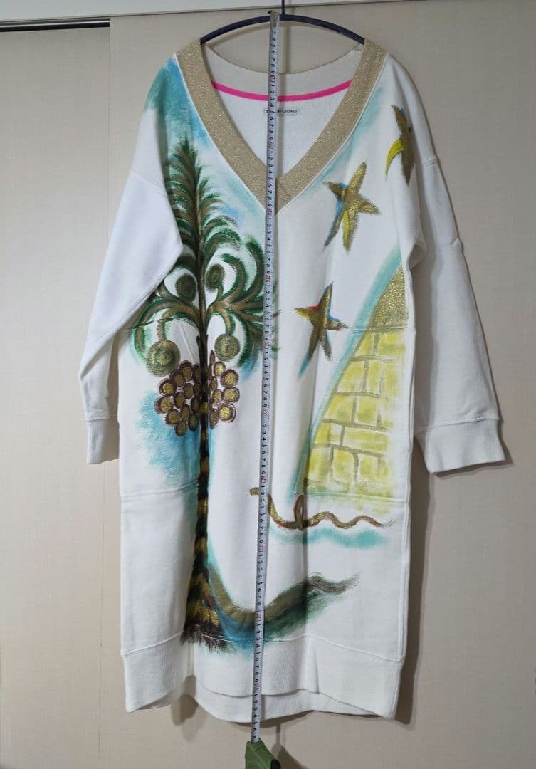 [希少]　TSUMORI CHISATO ヤシの木　スウェットワンピース