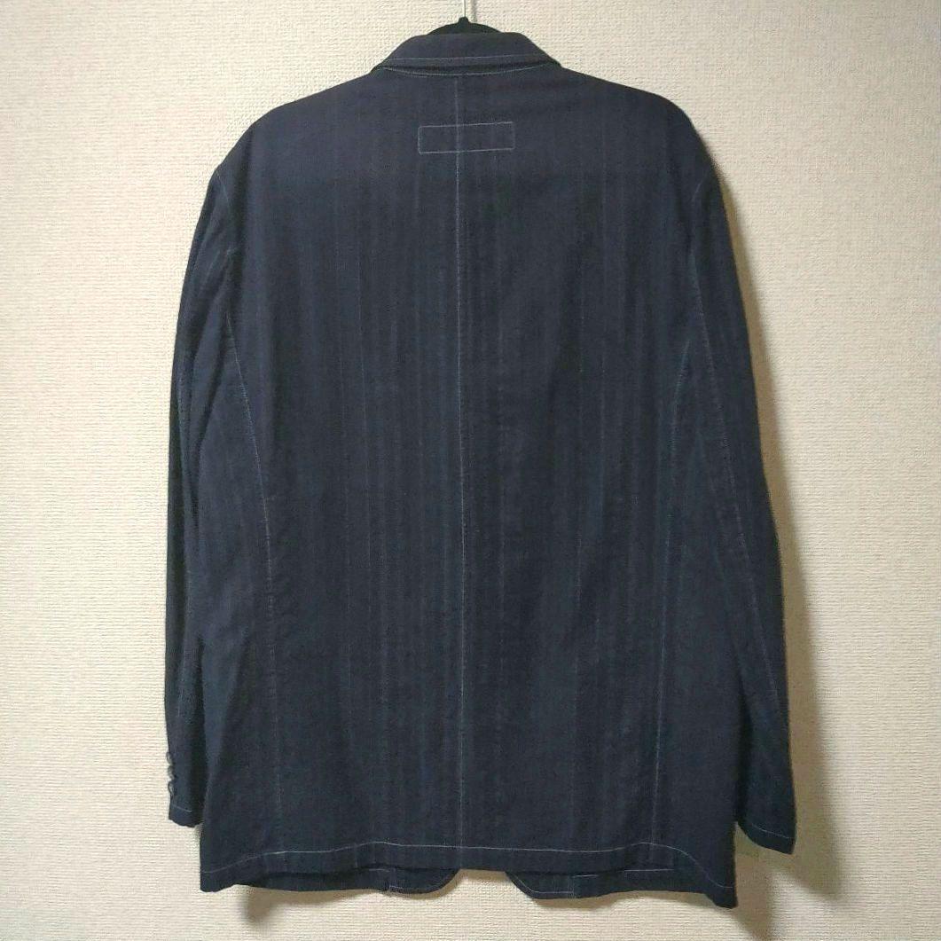 極希少 AD1999 コムデギャルソンオム 製品染め ストライプ JK 90s