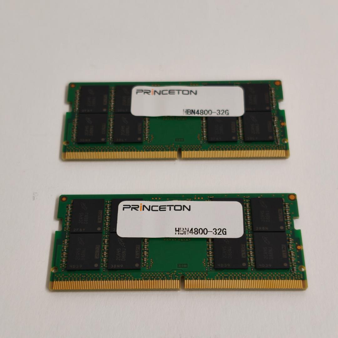 Micron純正 64GB(32GBx2枚組) DDR5