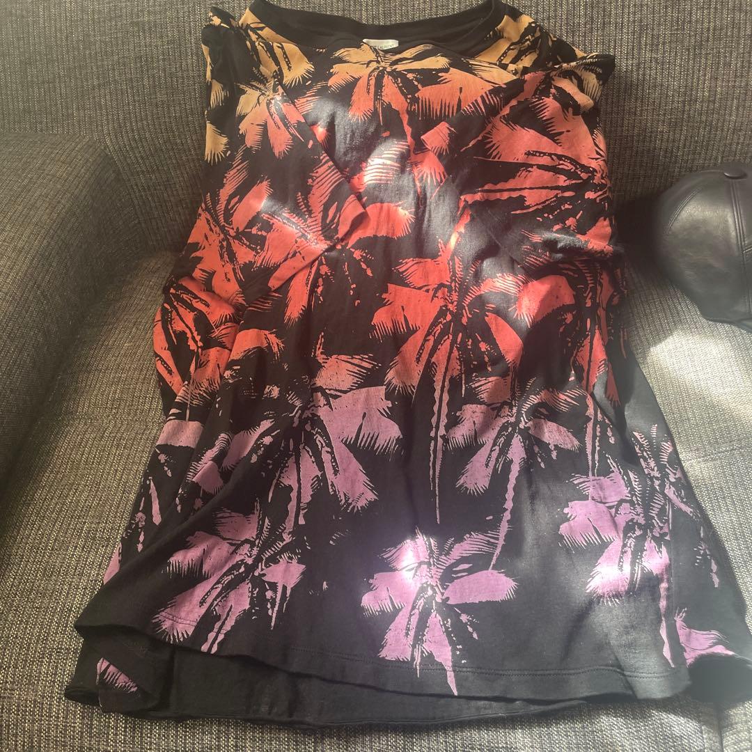 SAINT LAURENT パームツリーTシャツ XL