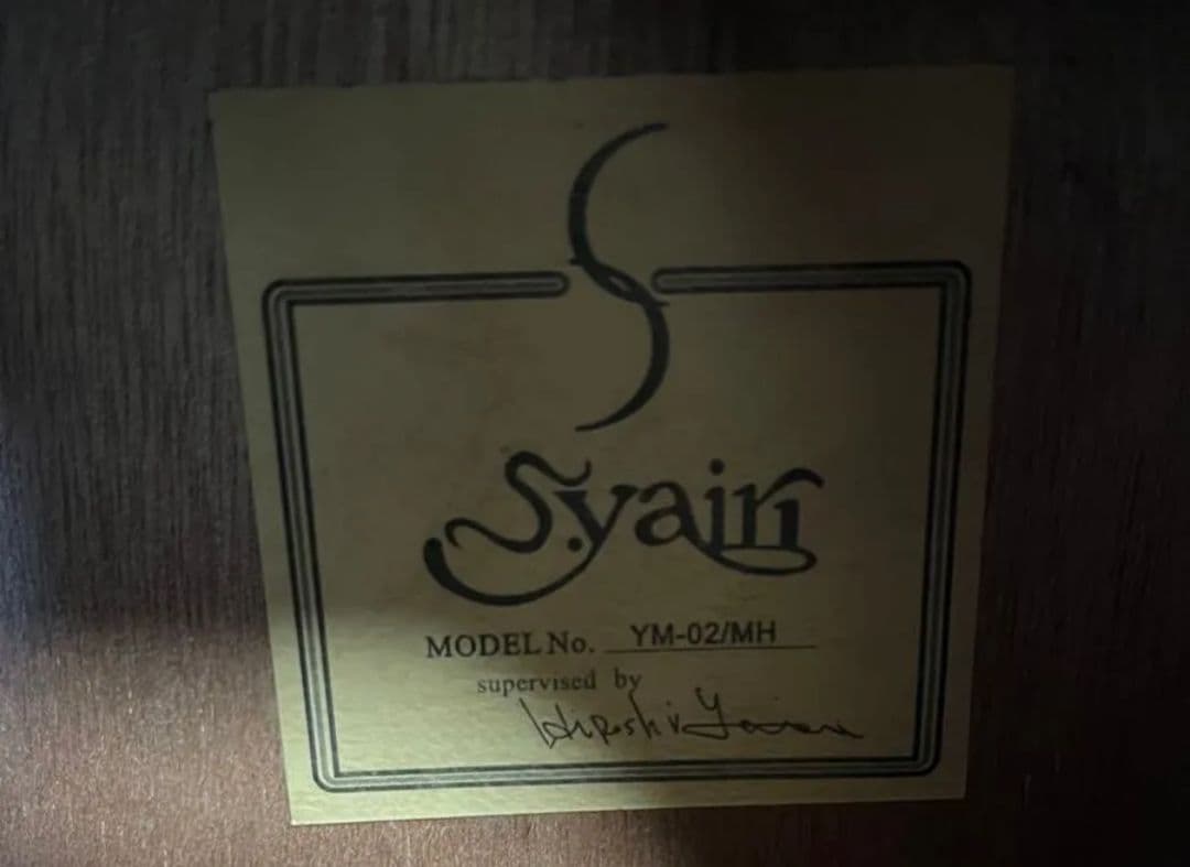 S.yair YM-02/MH アコースティックギター