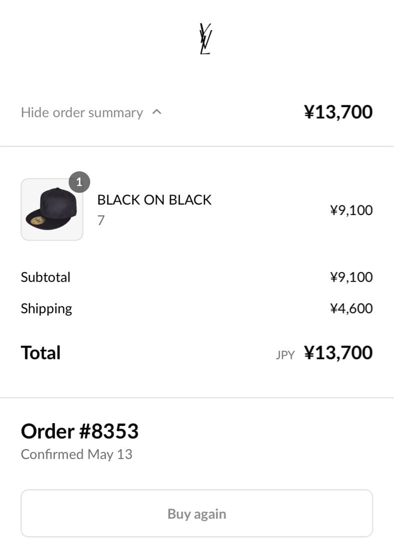 YVL キャップ NEWERA playboi carti opium