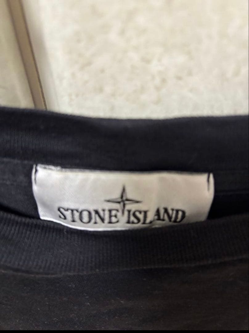 STONE  ブラック 半袖Tシャツ