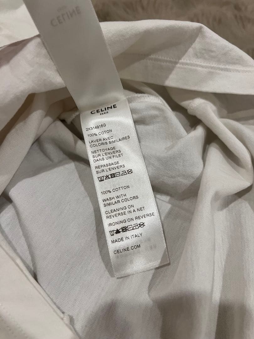 【美品】CELINE Tシャツ(ホワイト)