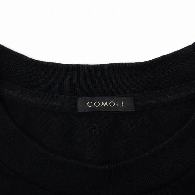 コモリ COMOLI 2025SS コットン ジャージ 半袖 Tシャツ 4