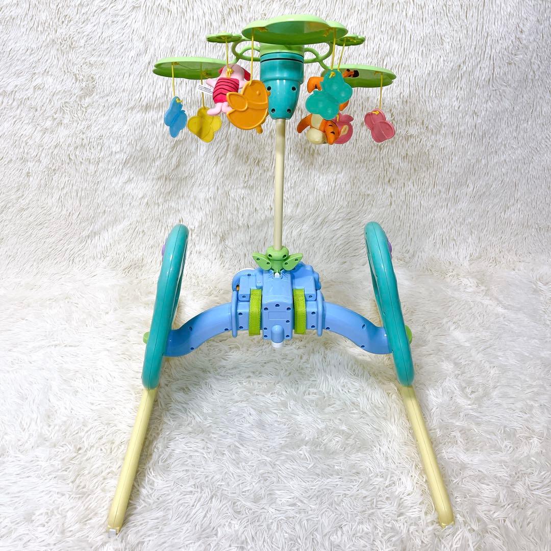 タカラトミー くまのプーさん えらべる回転 6WAYジムにへんしんメリー 極美品