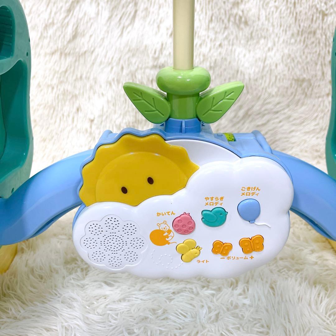 タカラトミー くまのプーさん えらべる回転 6WAYジムにへんしんメリー 極美品