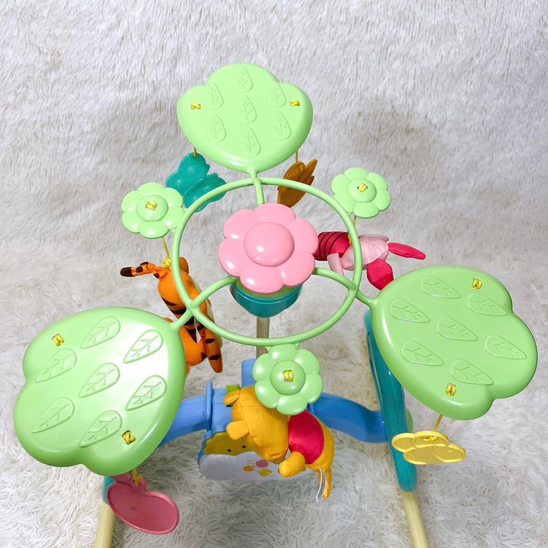 タカラトミー くまのプーさん えらべる回転 6WAYジムにへんしんメリー 極美品