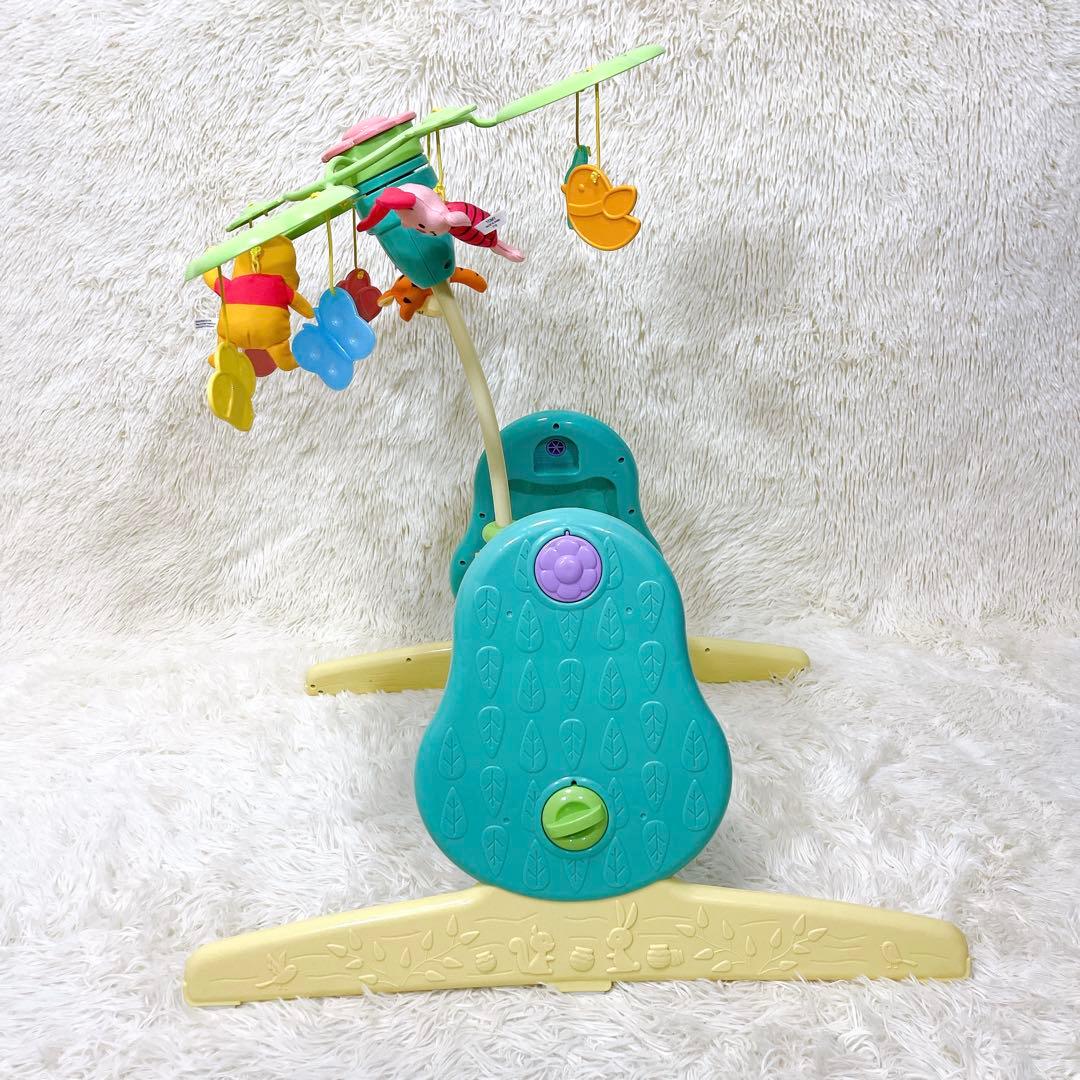 タカラトミー くまのプーさん えらべる回転 6WAYジムにへんしんメリー 極美品
