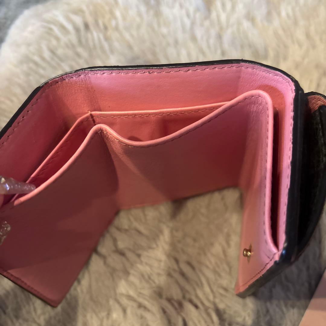 MIU MIU 二つ折り財布 ブラック