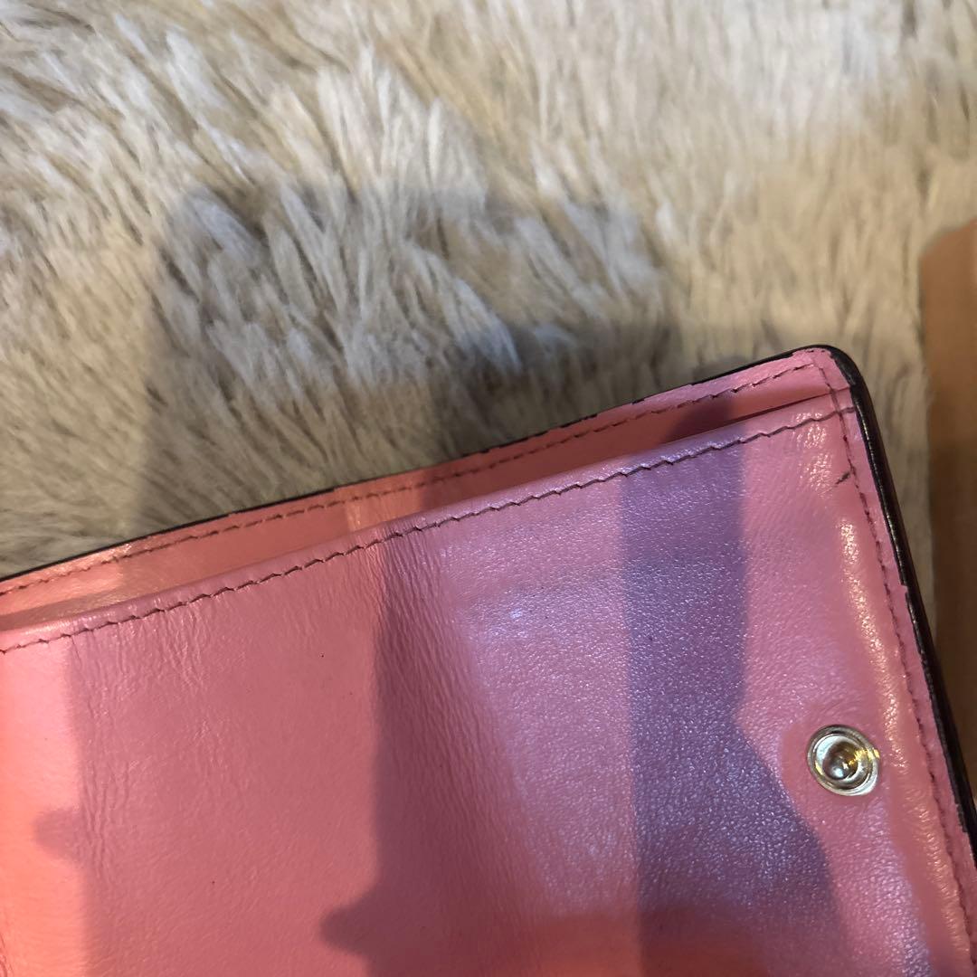 MIU MIU 二つ折り財布 ブラック