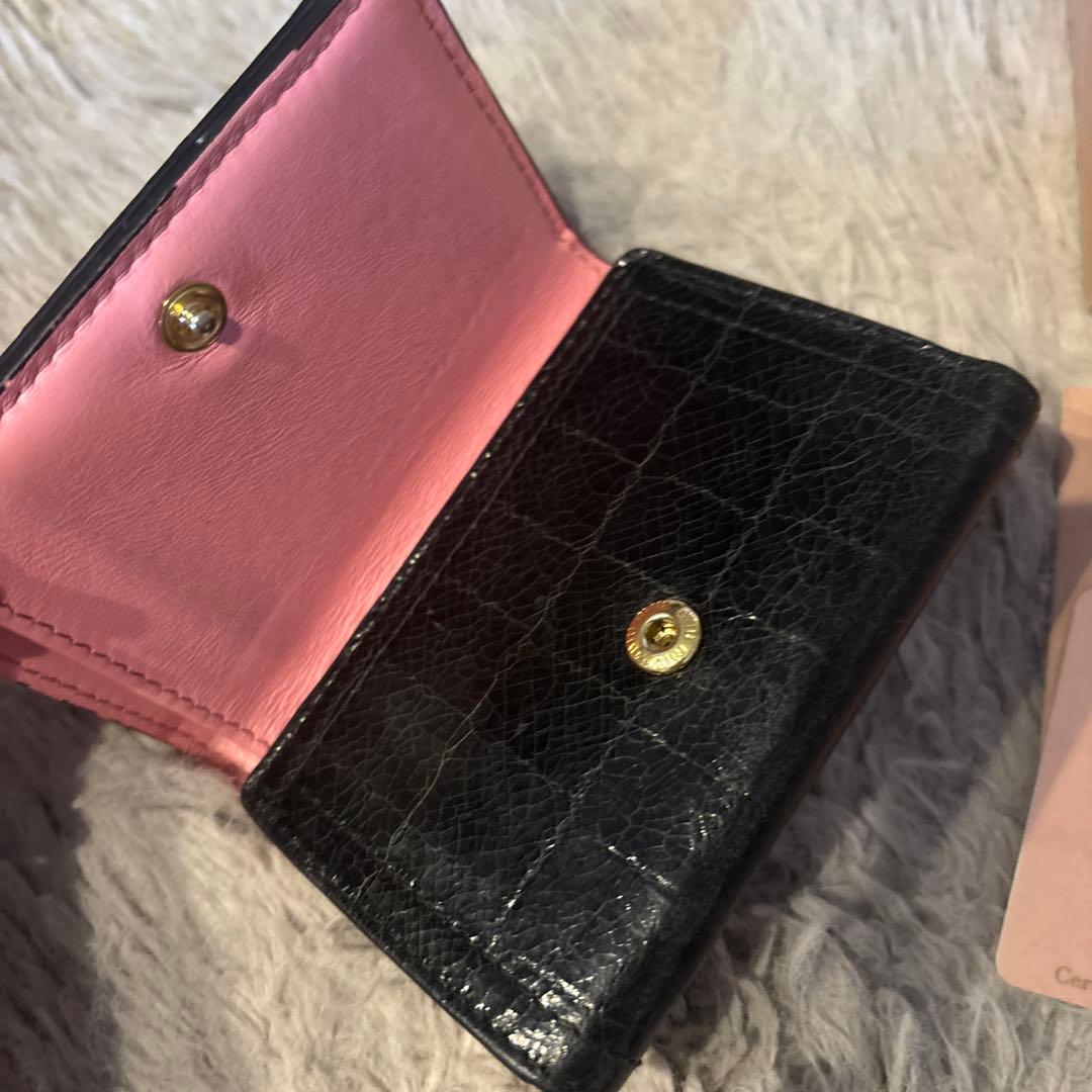 MIU MIU 二つ折り財布 ブラック