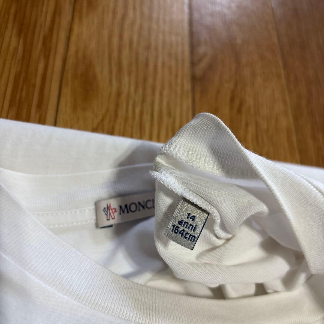 MONCLER モンクレール白 Tシャツ