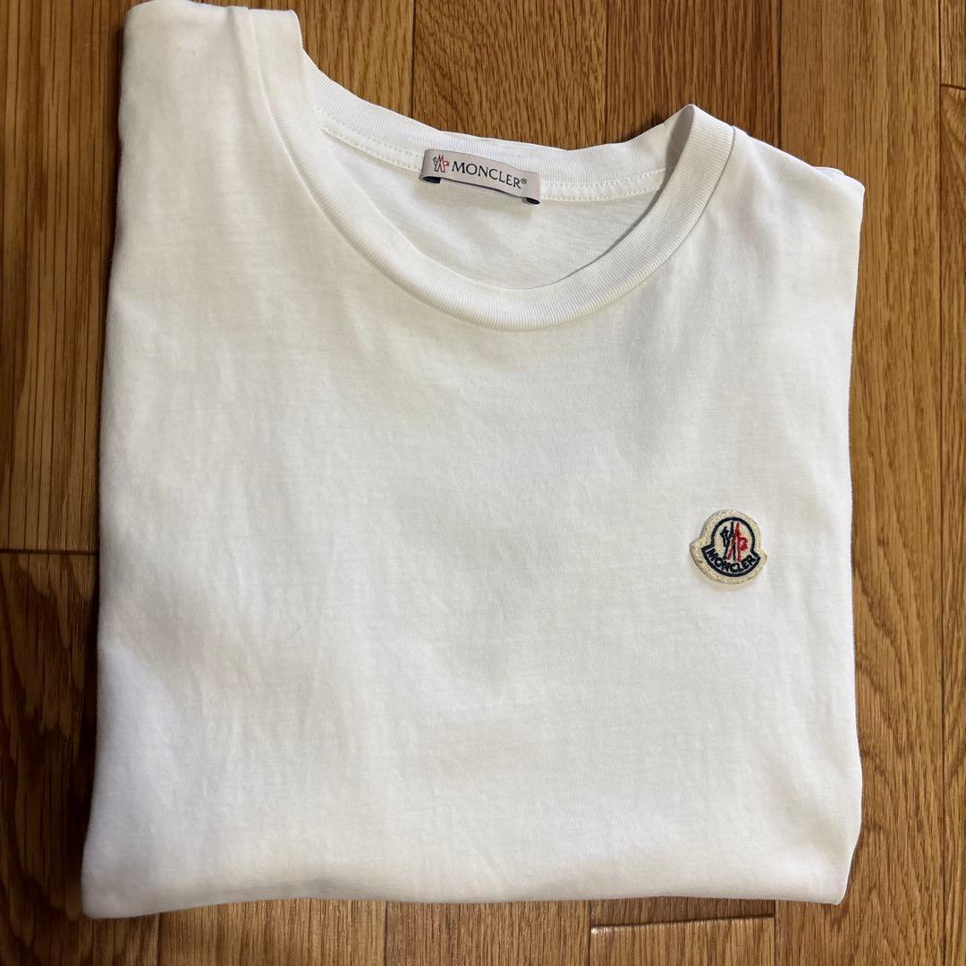 MONCLER モンクレール白 Tシャツ
