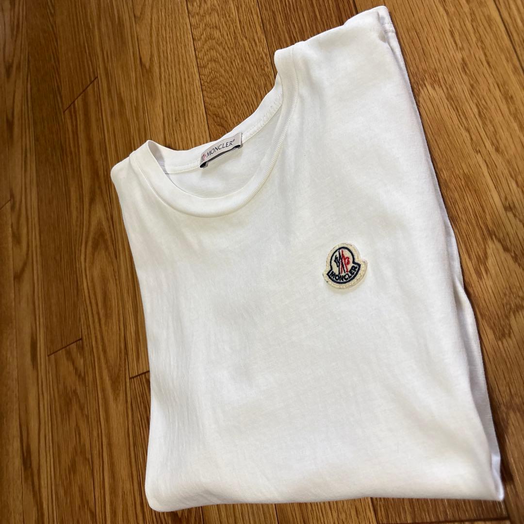 MONCLER モンクレール白 Tシャツ