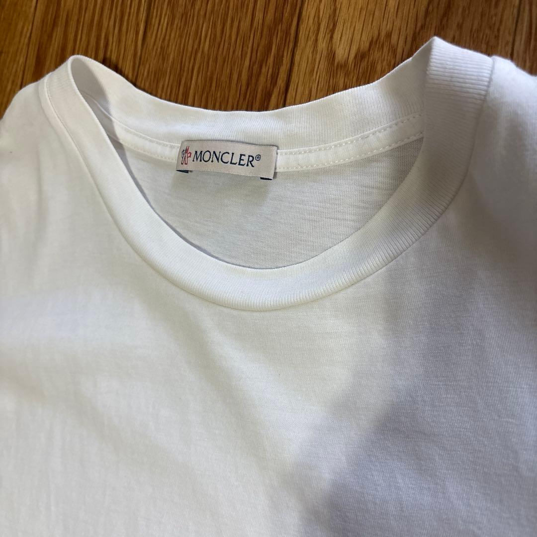 MONCLER モンクレール白 Tシャツ