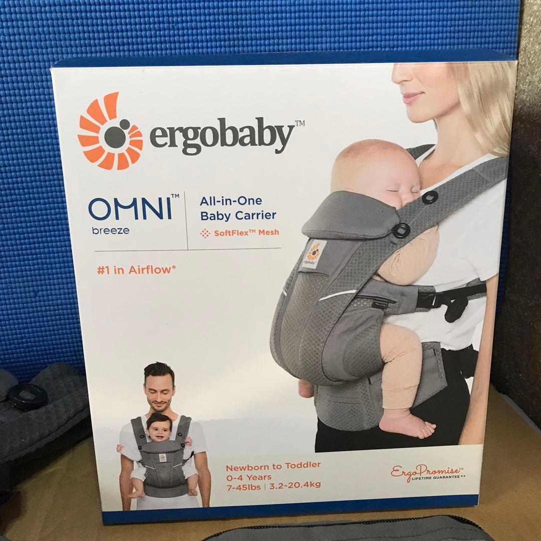 OMNI Breeze グラファイトグレー エルゴベビー　抱っこ紐　新生児