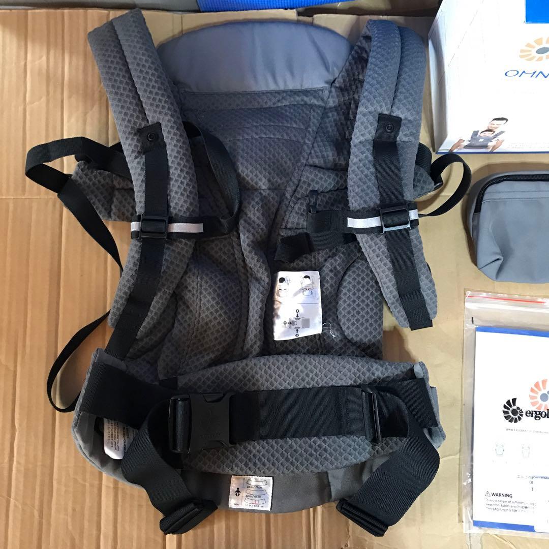 OMNI Breeze グラファイトグレー エルゴベビー　抱っこ紐　新生児