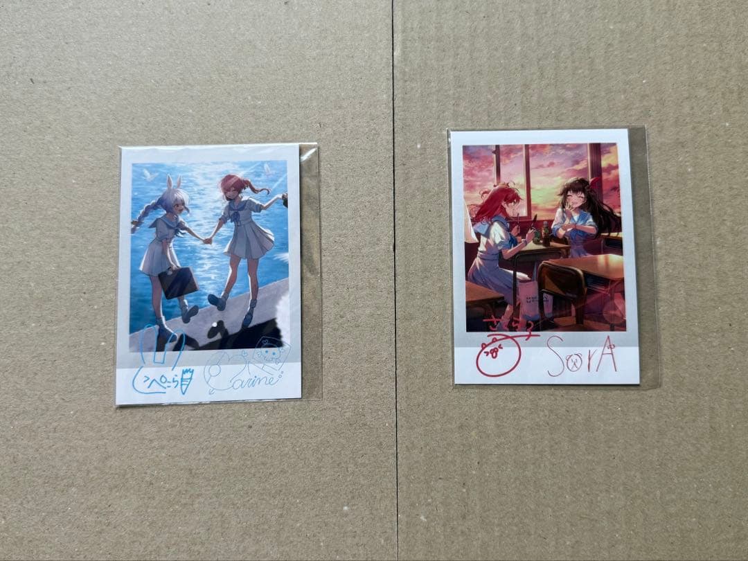 s*o様 hololive × HoneyWorks 『ほろはにヶ丘高校』2枚＆