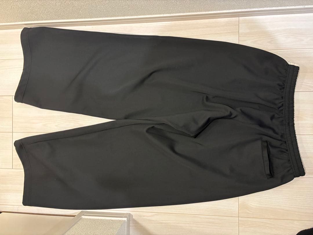 LYFT ストライプブラックジャージパンツ XL