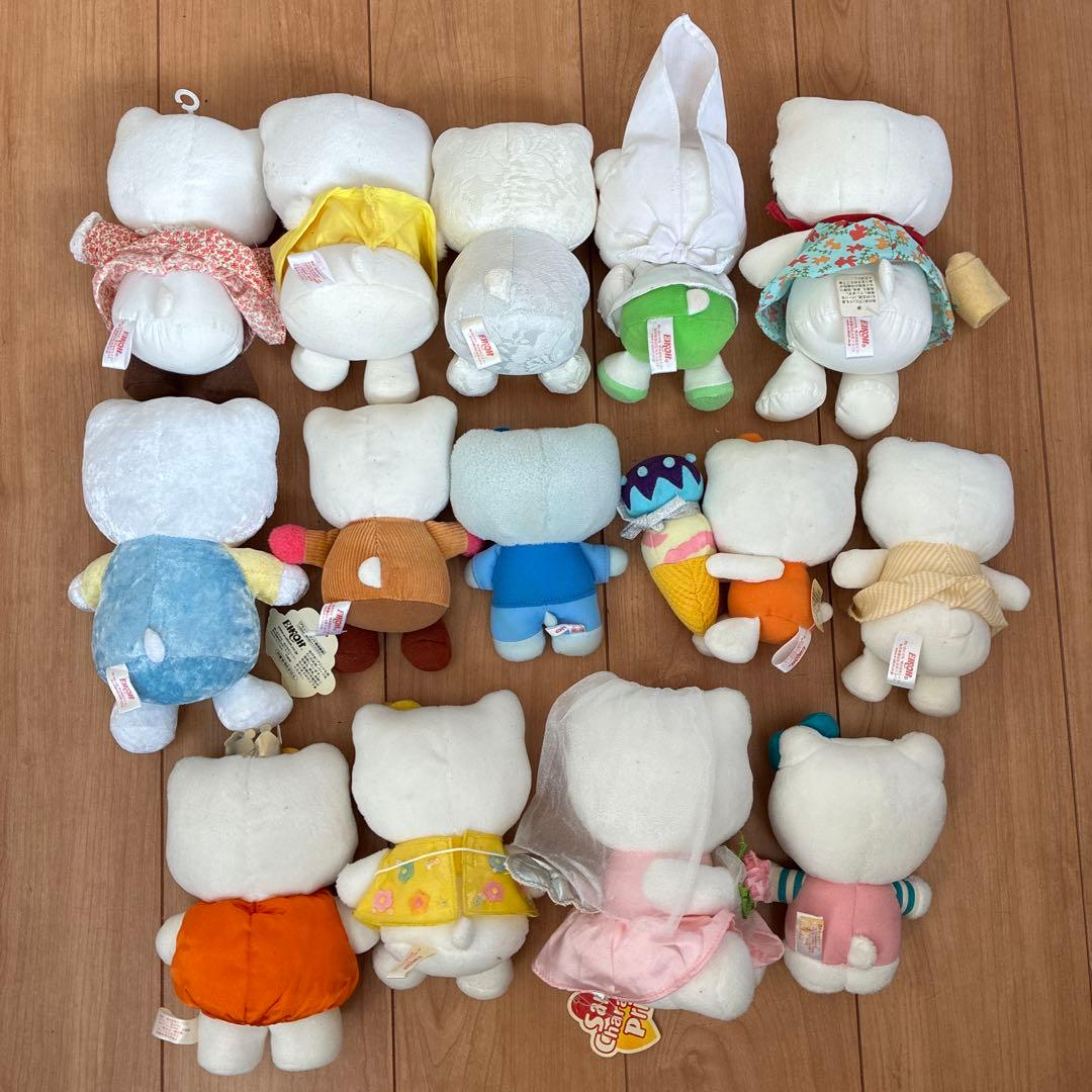 キティちゃん ぬいぐるみ 14点 まとめ売り