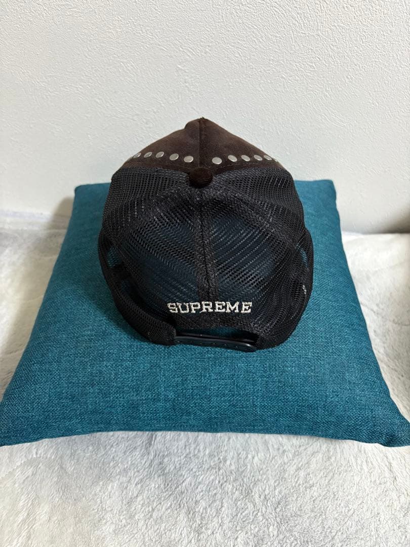 帽子 supreme Studded Velvet Mesh Back 5 Panel