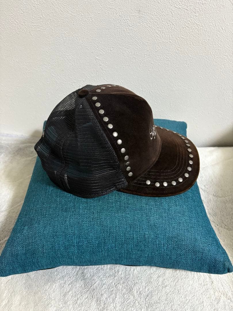 帽子 supreme Studded Velvet Mesh Back 5 Panel