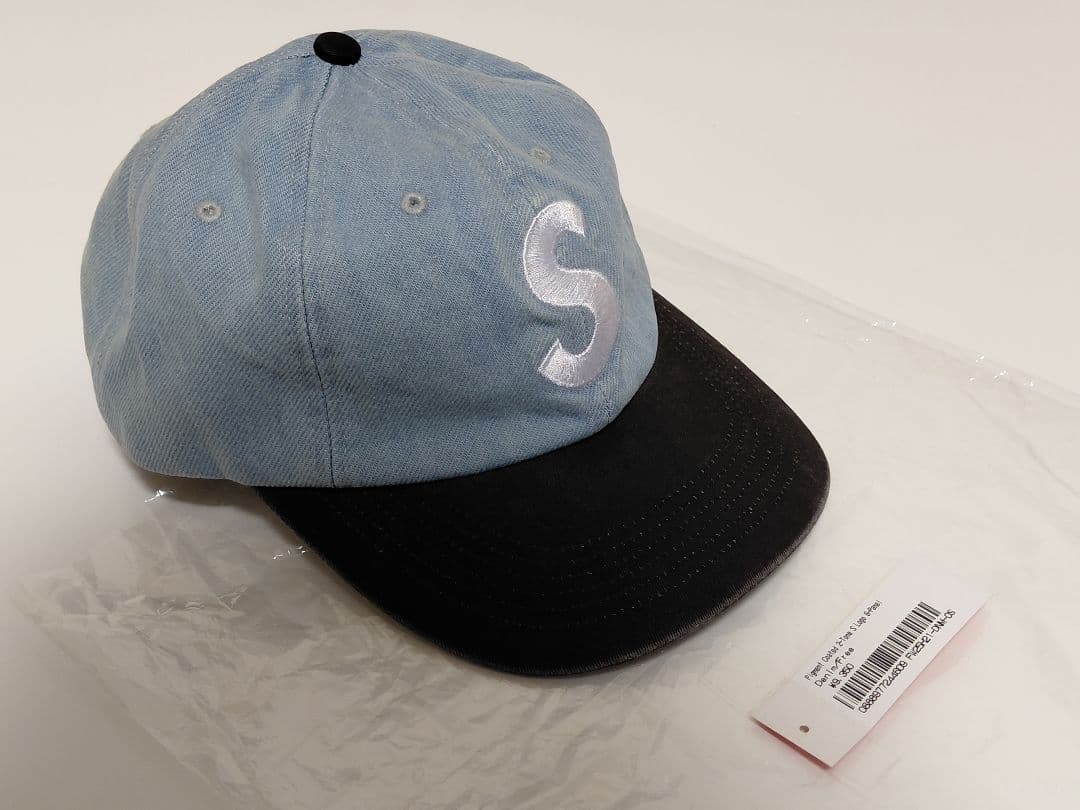 極美品　Supreme　Pigment　Coated　2-Tone　S Logo