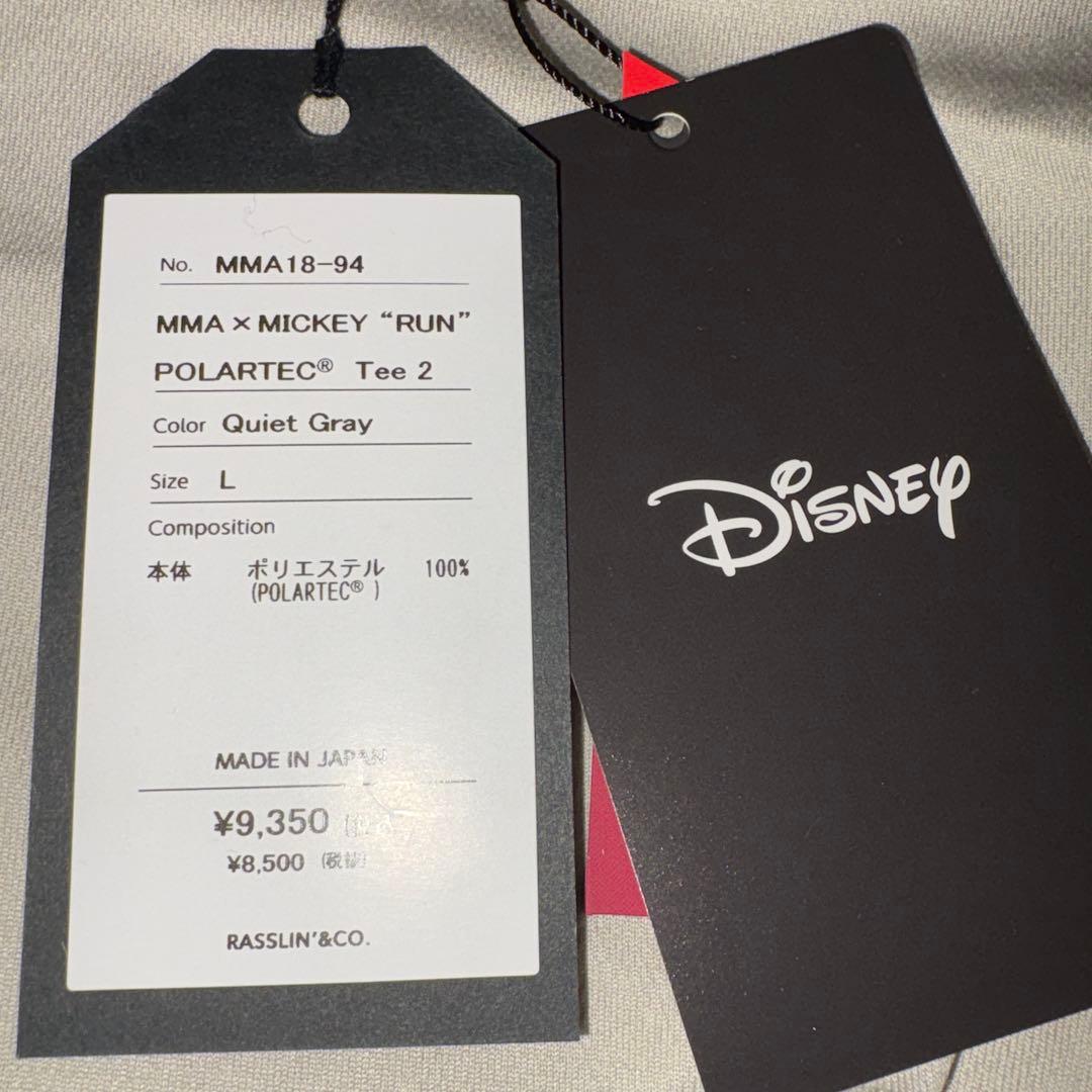 MMA × MICKEY RUN POLARTEC Tee 2 Lサイズ