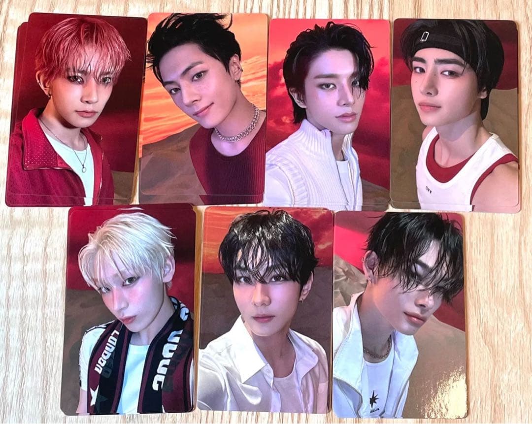 enhypen 中華 北京 一直娱 yizhiyu withfans 7枚セット