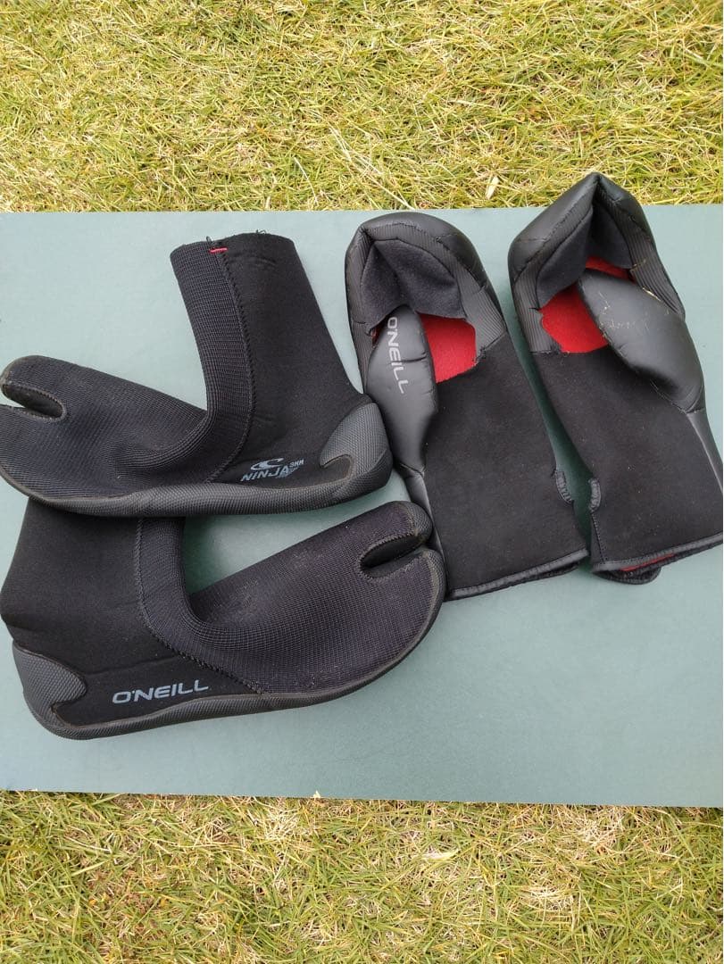 ONEILL ウェットスーツ用ブーツ &グローブ
