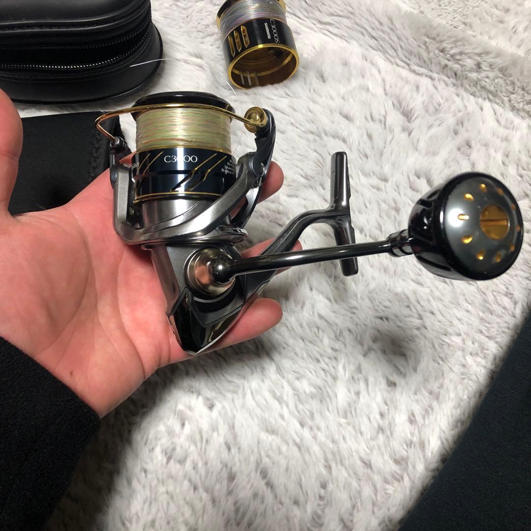 シマノ 16ヴァンキッシュC3000HG 替スプール付き
