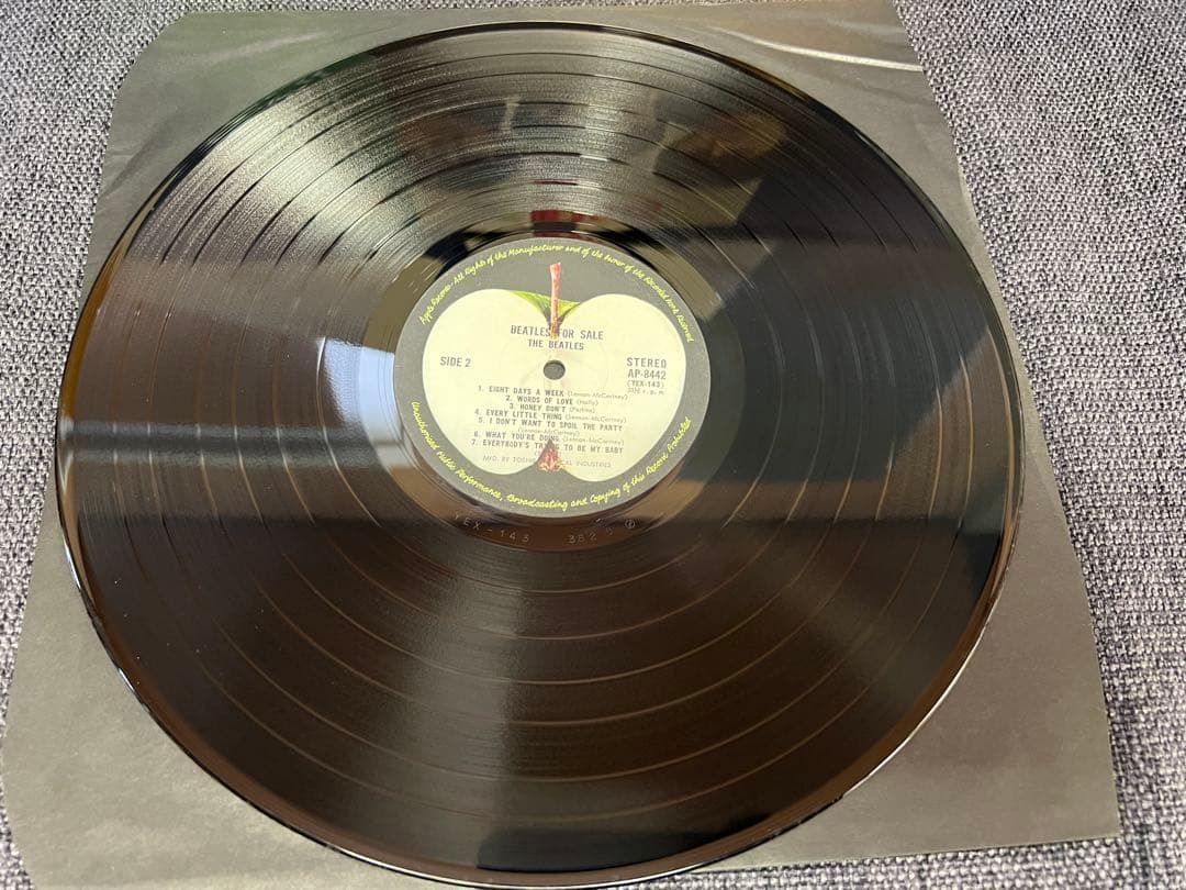 ビートルズ・フォー・セール 1969年盤 AP-8442 帯付 LP洋楽レコード