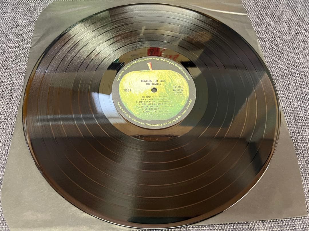 ビートルズ・フォー・セール 1969年盤 AP-8442 帯付 LP洋楽レコード