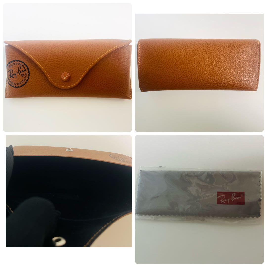 ★美品 レイバン RB3647N ラウンドダブルブリッジ ゴールド ミラーレンズ