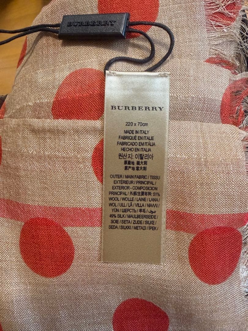 BURBERRY スカーフ大判