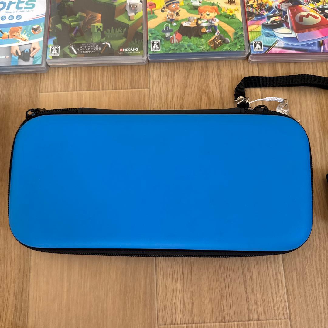 Nintendo Switch 本体　ハードケース、ソフト付き