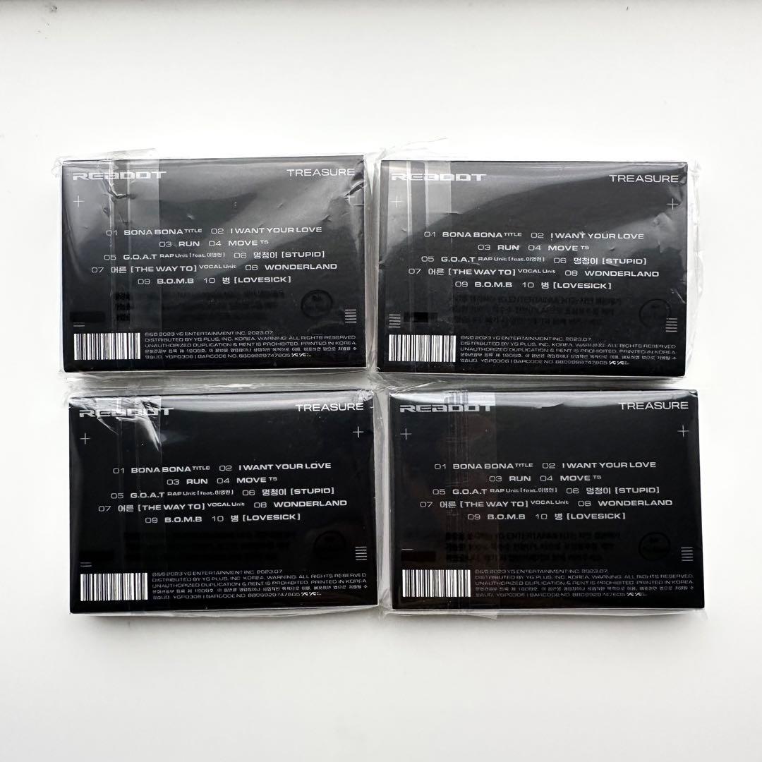 TREASURE REBOOT YG TAG ALBUM タグアルバム セット