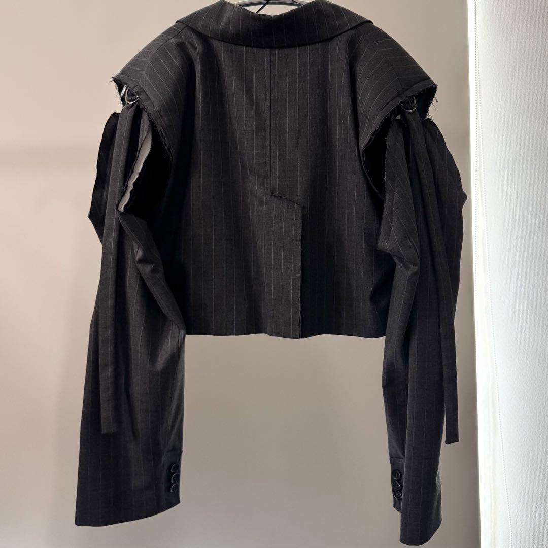 【ZARA × MAISON SPECIAL】 ストライプテーラージャケット
