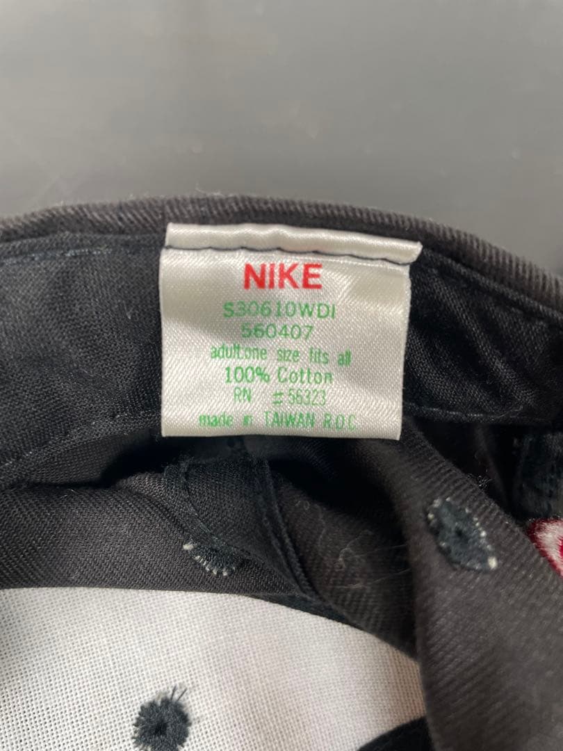【used】NIKE JODAN キャップ ブラック フェード ヴィンテージ