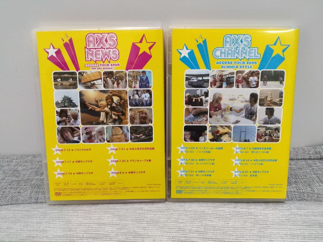 K*p様 access news/channel DVD2枚セット★浅倉大介 貴