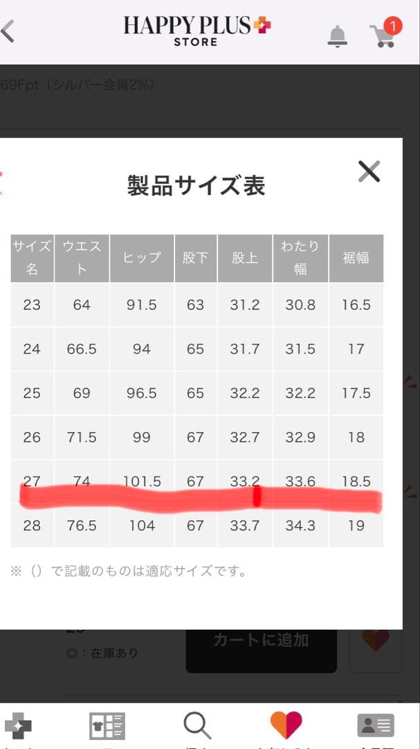 RED CARD TOKYO 【LEE別注】スウィングデニム27