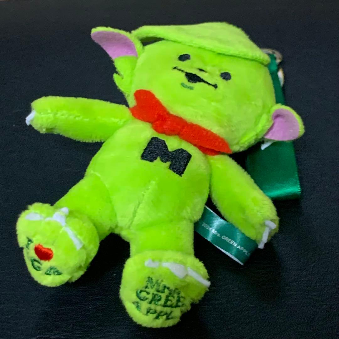 か*こ様 ミセスグリーンアップル　メメル　ぬいぐるみ　キーホルダー　キーチャーム