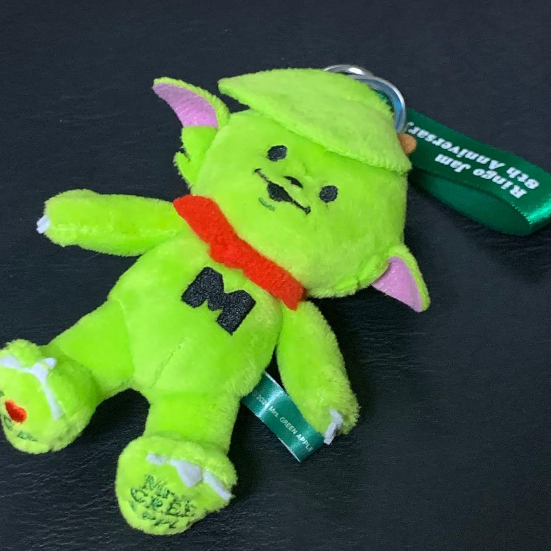 か*こ様 ミセスグリーンアップル　メメル　ぬいぐるみ　キーホルダー　キーチャーム