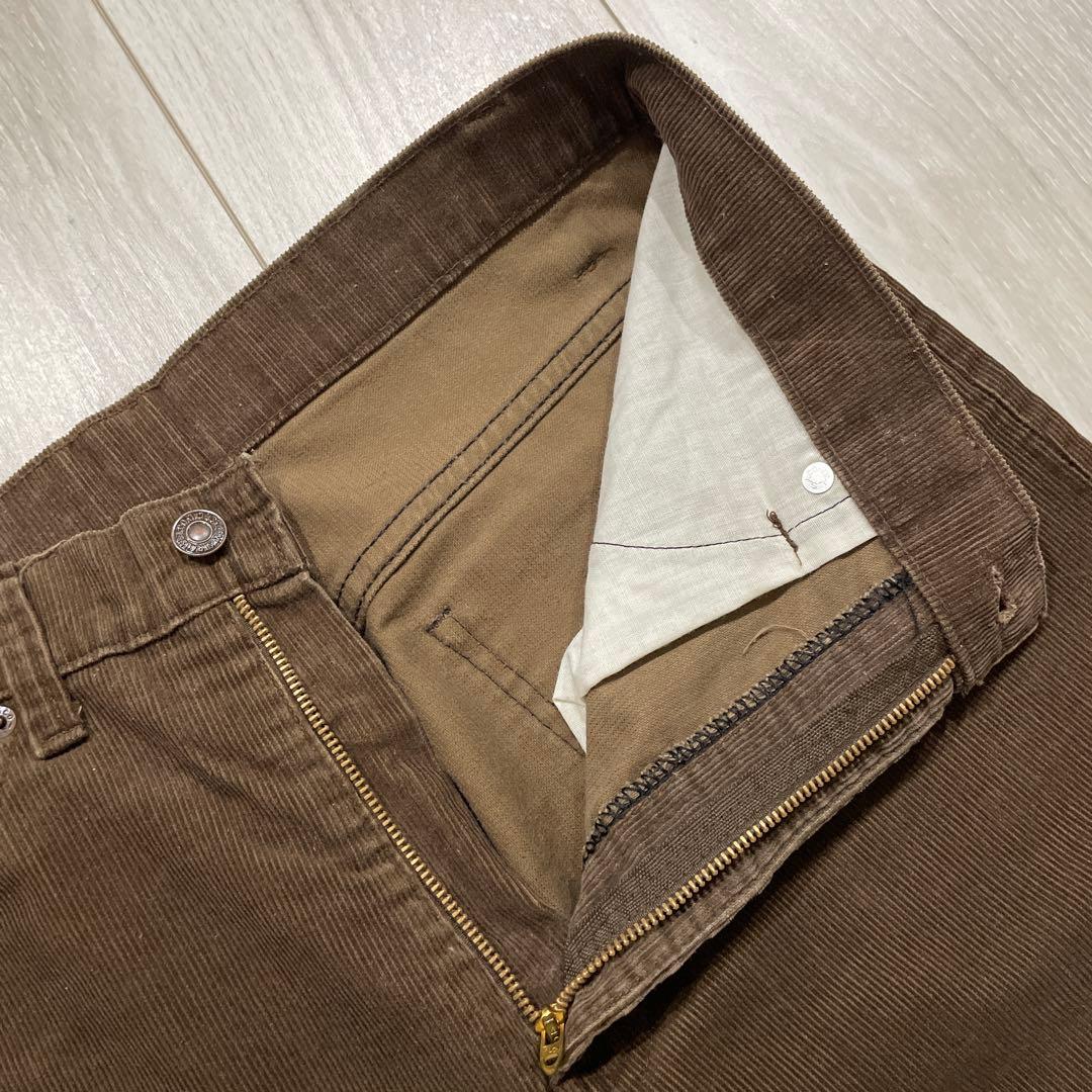 80s USA製 Levi's 517 ブーツカット コーデュロイパンツ タロン