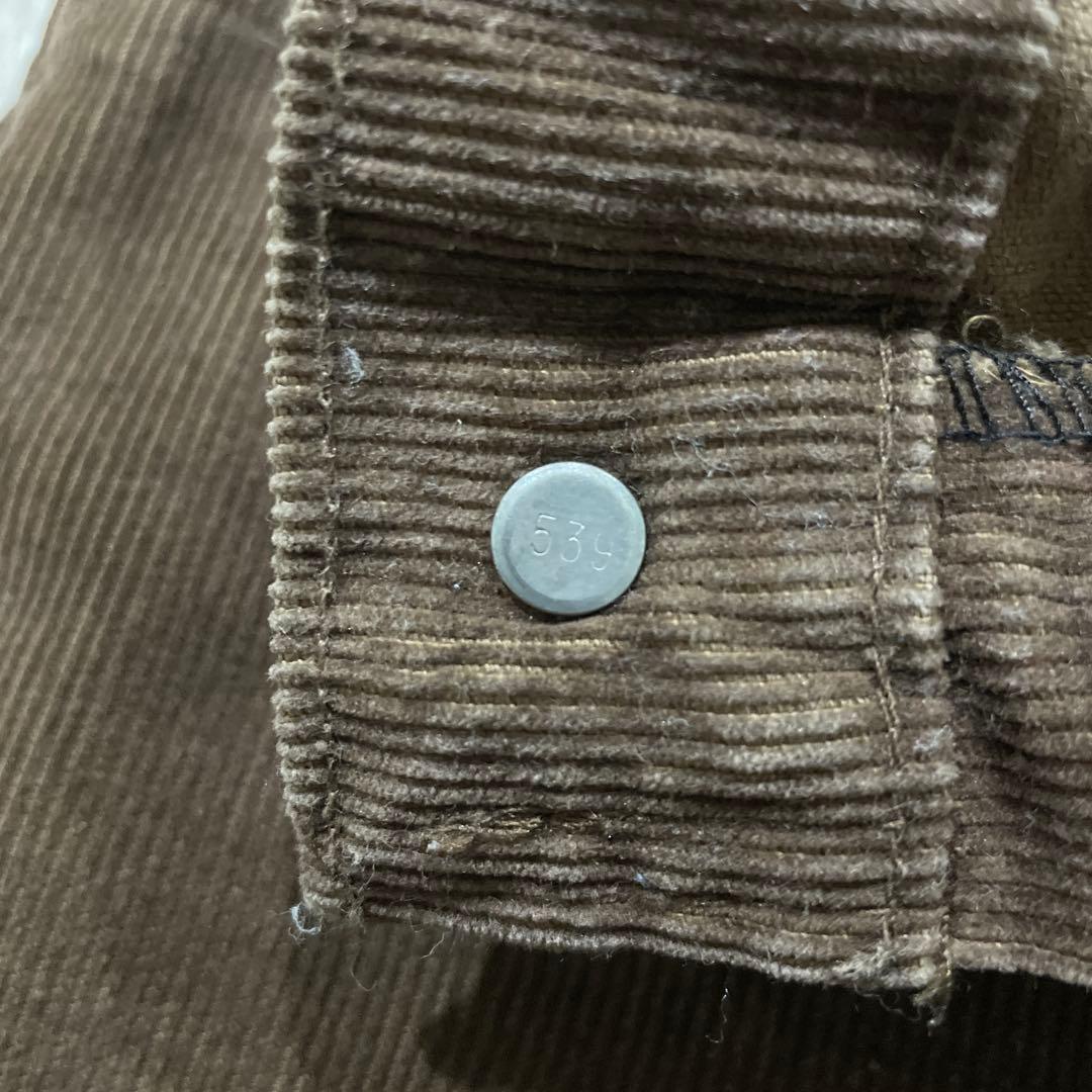 80s USA製 Levi's 517 ブーツカット コーデュロイパンツ タロン
