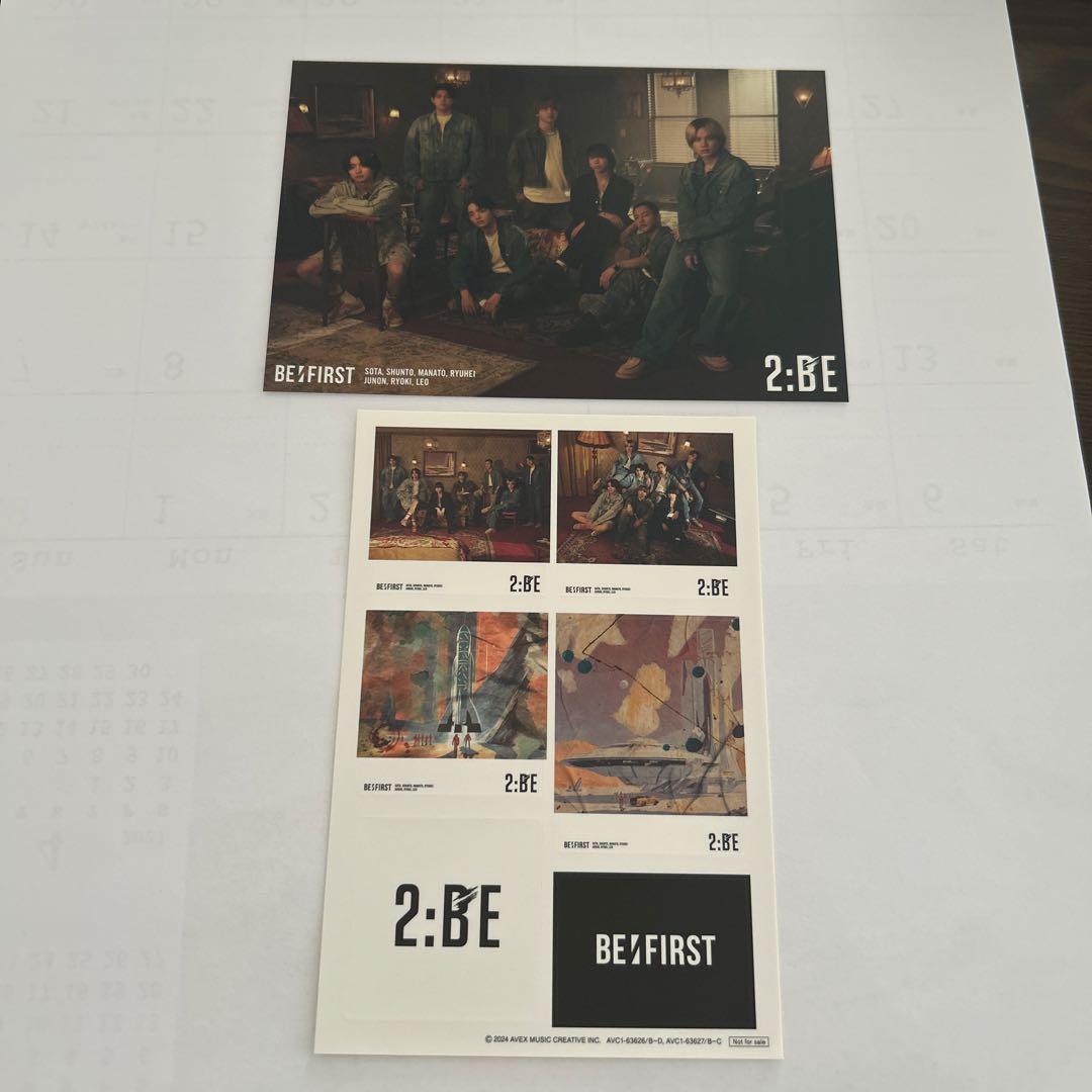 BE:FIRST 「2:BE」 BMSG 限定盤 Blu-ray 特典付き